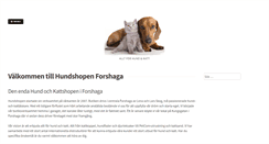 Desktop Screenshot of hundshopenforshaga.se