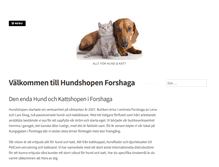 Tablet Screenshot of hundshopenforshaga.se